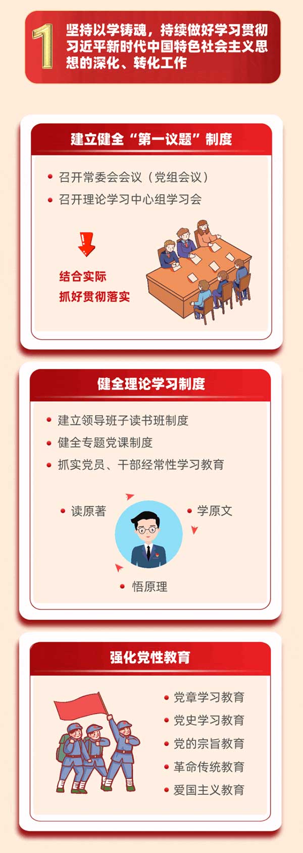 持續(xù)做好學習貫徹習近平新時代中國特色社會主義思想的深化、轉化工作