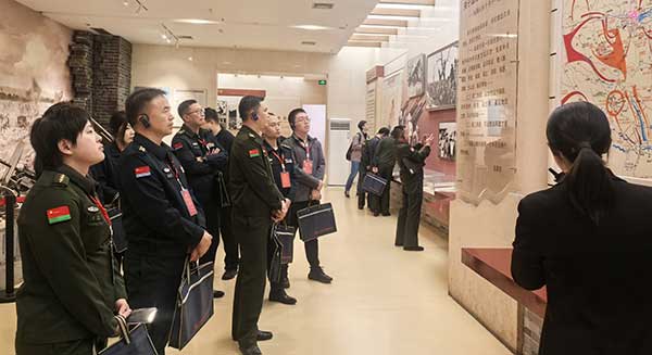 西柏坡培訓基地現場教學